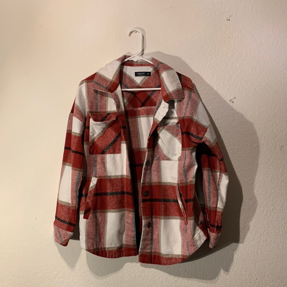 Thick Flannel with pockets